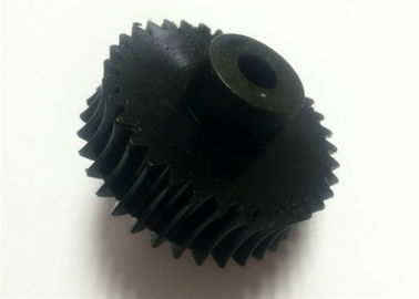 FORWAプラスチック ギヤ鋳造物は、黒いプラスチック混合物鋳型の設計を連動させます